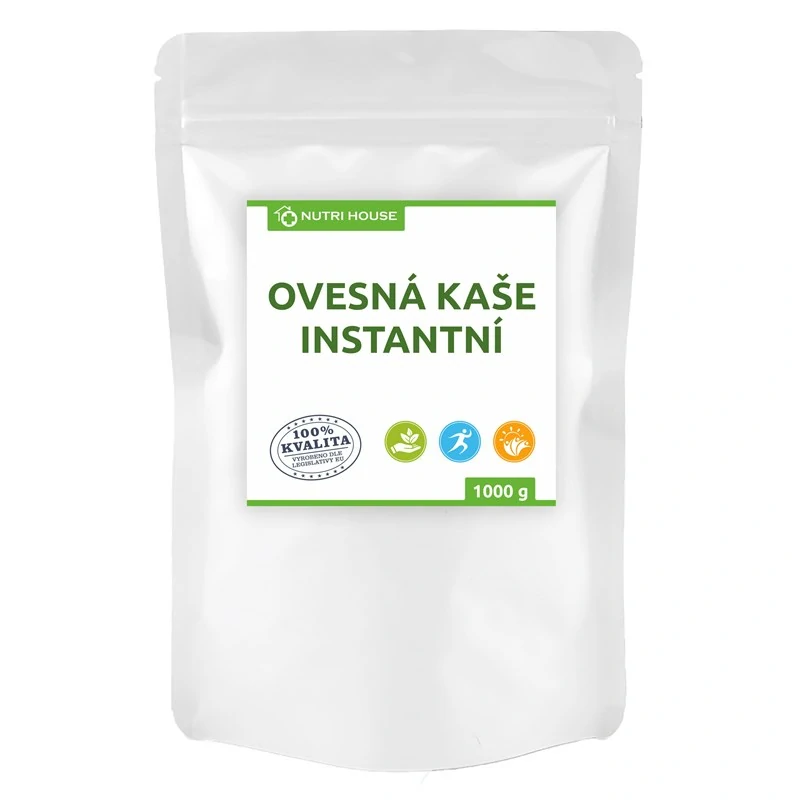 NutriHouse OVESNÁ KAŠE INSTANTNÍ 1 kg sáček