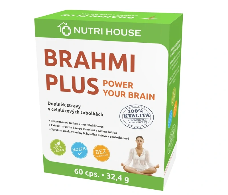 NutriHouse BRAHMI PLUS 60 cps.