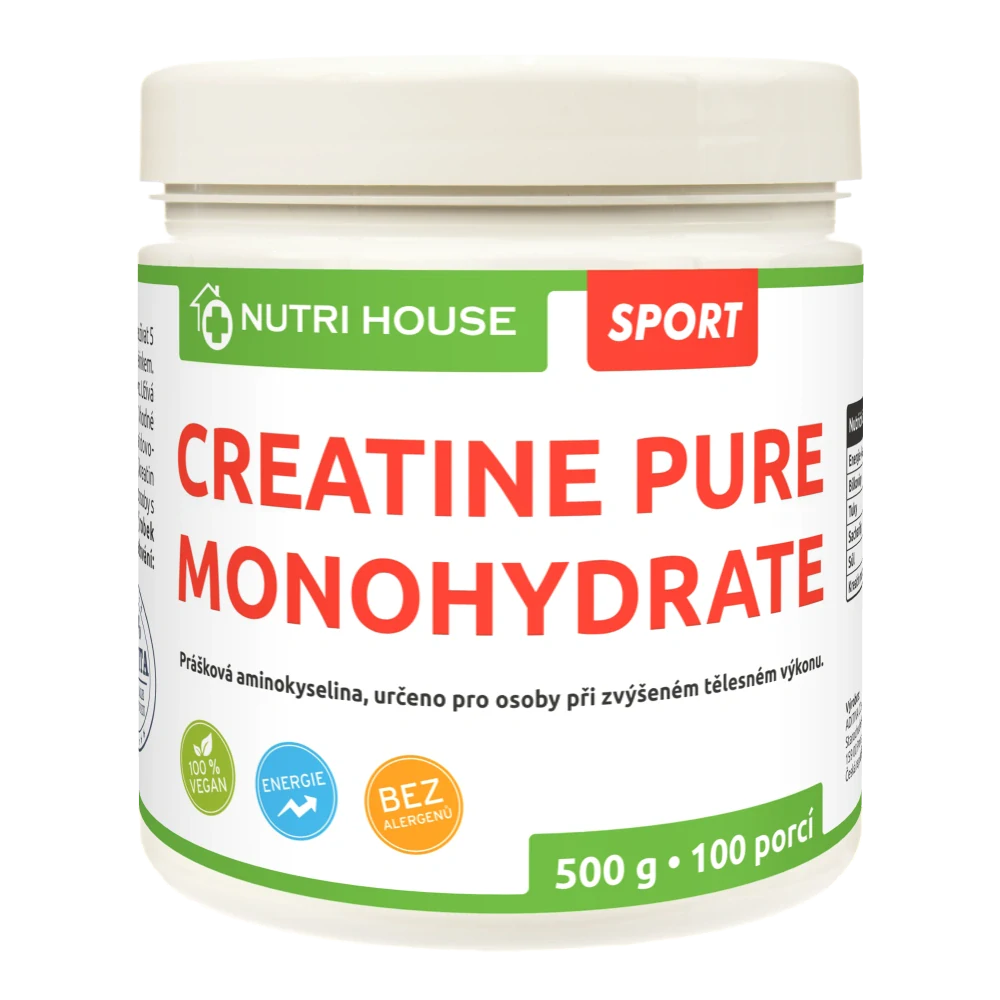 NutriHouse CREATINE MONOHYDRATE PURE 500 g