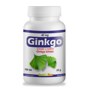 Nutristar Ginkgo 100 tbl.
