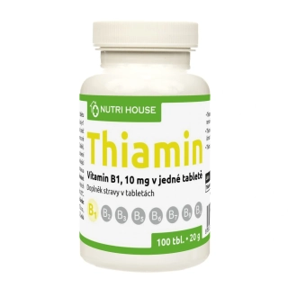 NutriHouse THIAMIN (Vit. B1) 100 tbl.