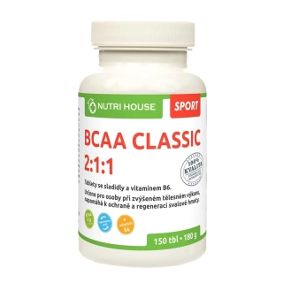 NutriHouse BCAA CLASSIC 2:1:1 tabs 150 tbl.